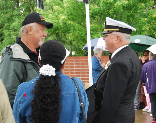 Steward Bill DeGroot with Mr. Jim Little